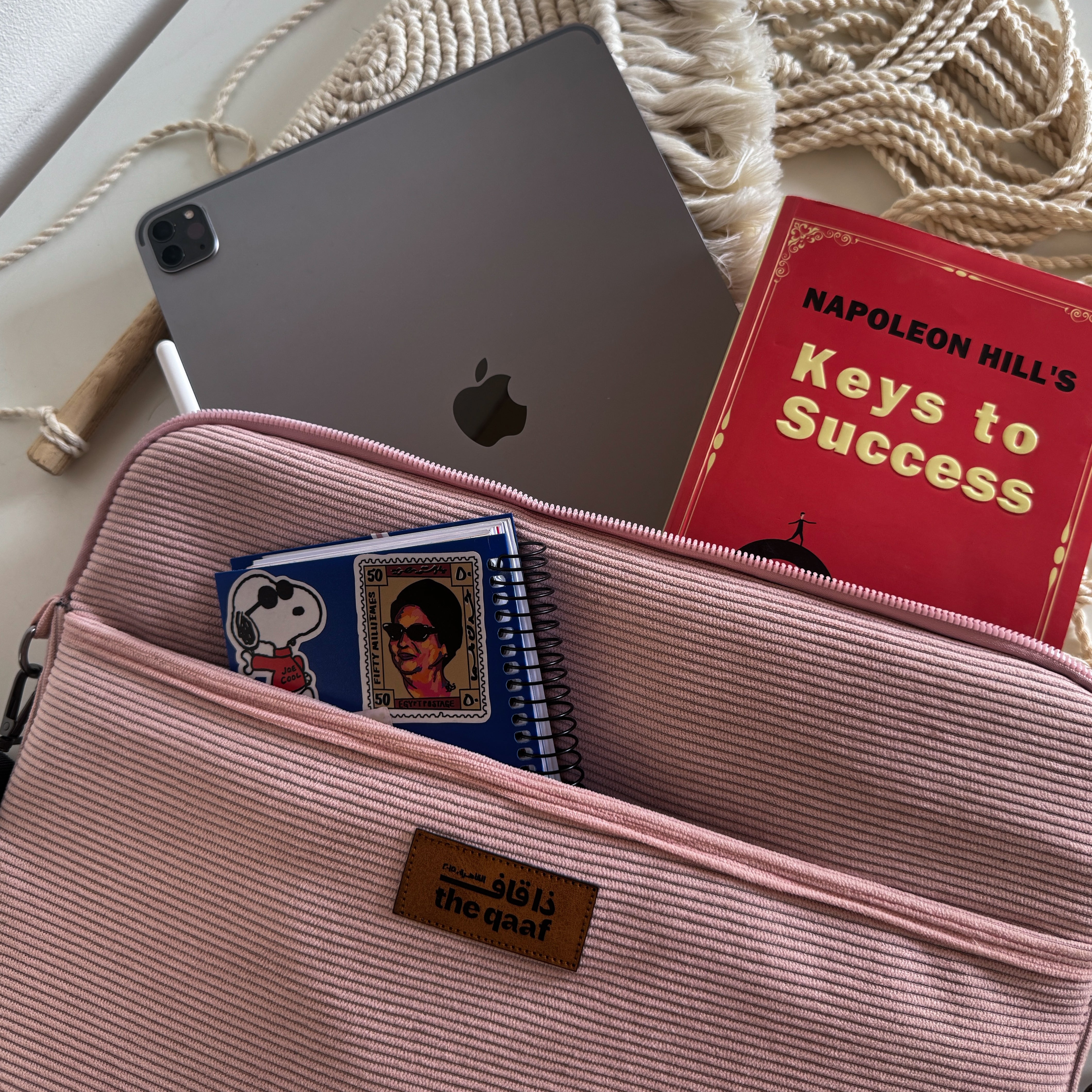 Pink Corduroy Laptop