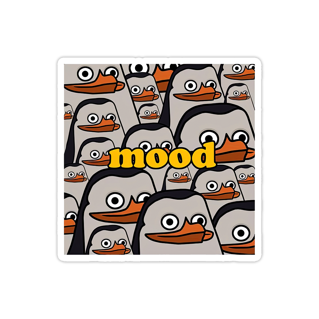 penguin mood - theqaafshop