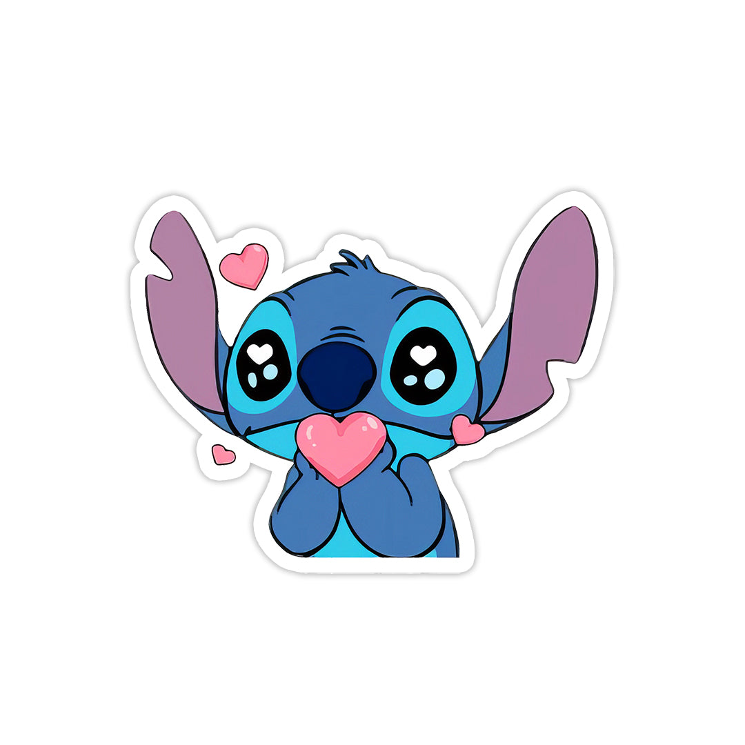 Stitch in love