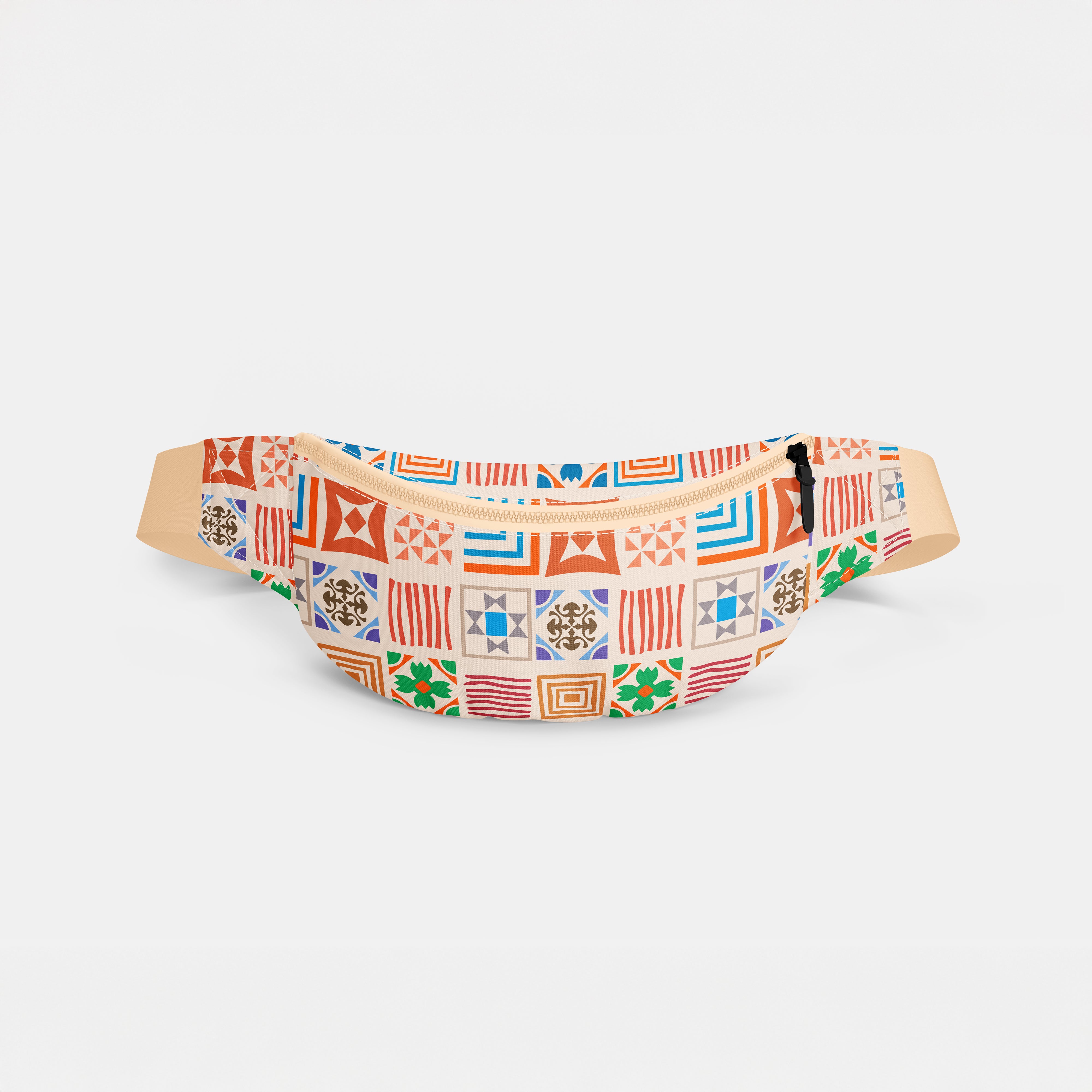 Mosaic fanny pack