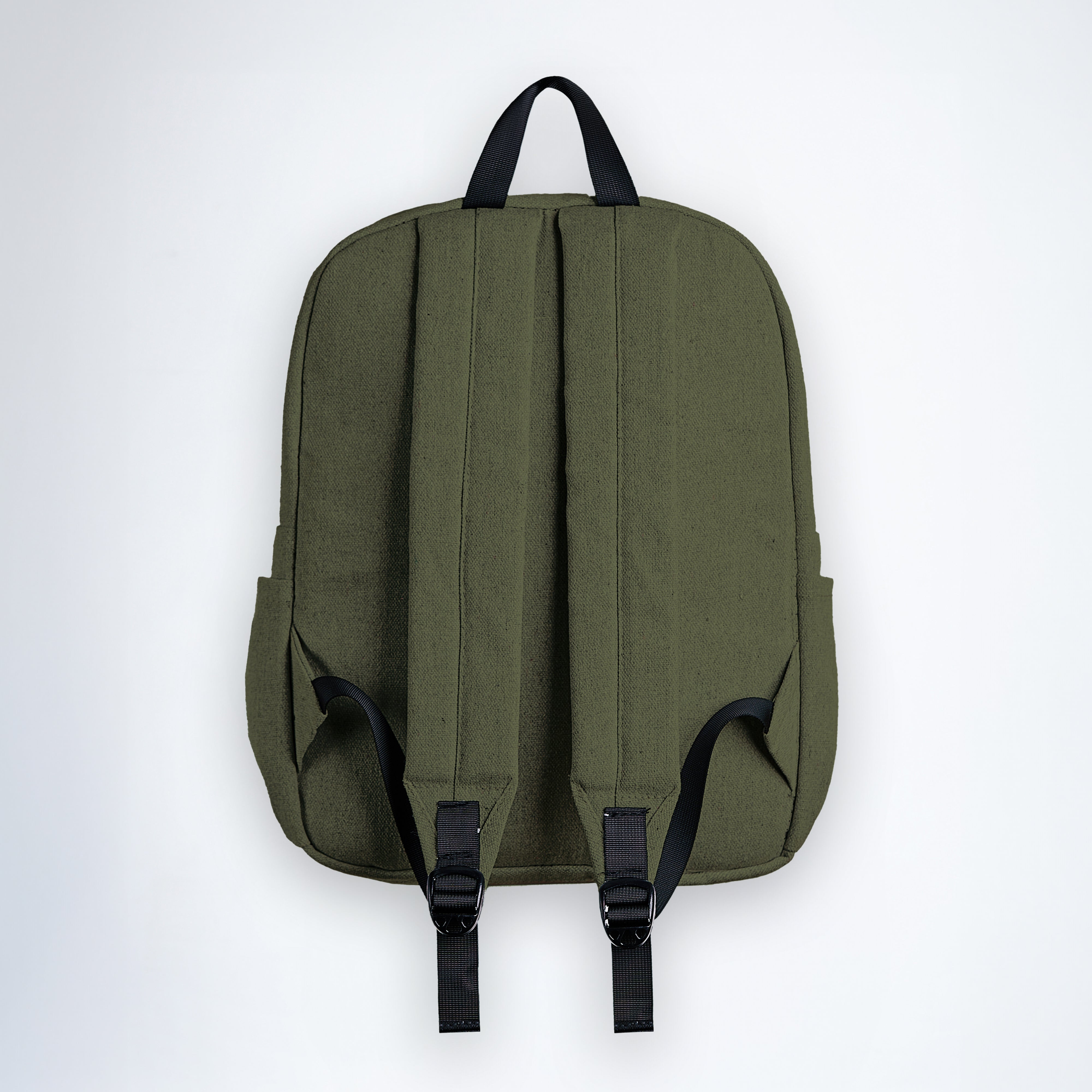Olive Basic Backpack - theqaafshop