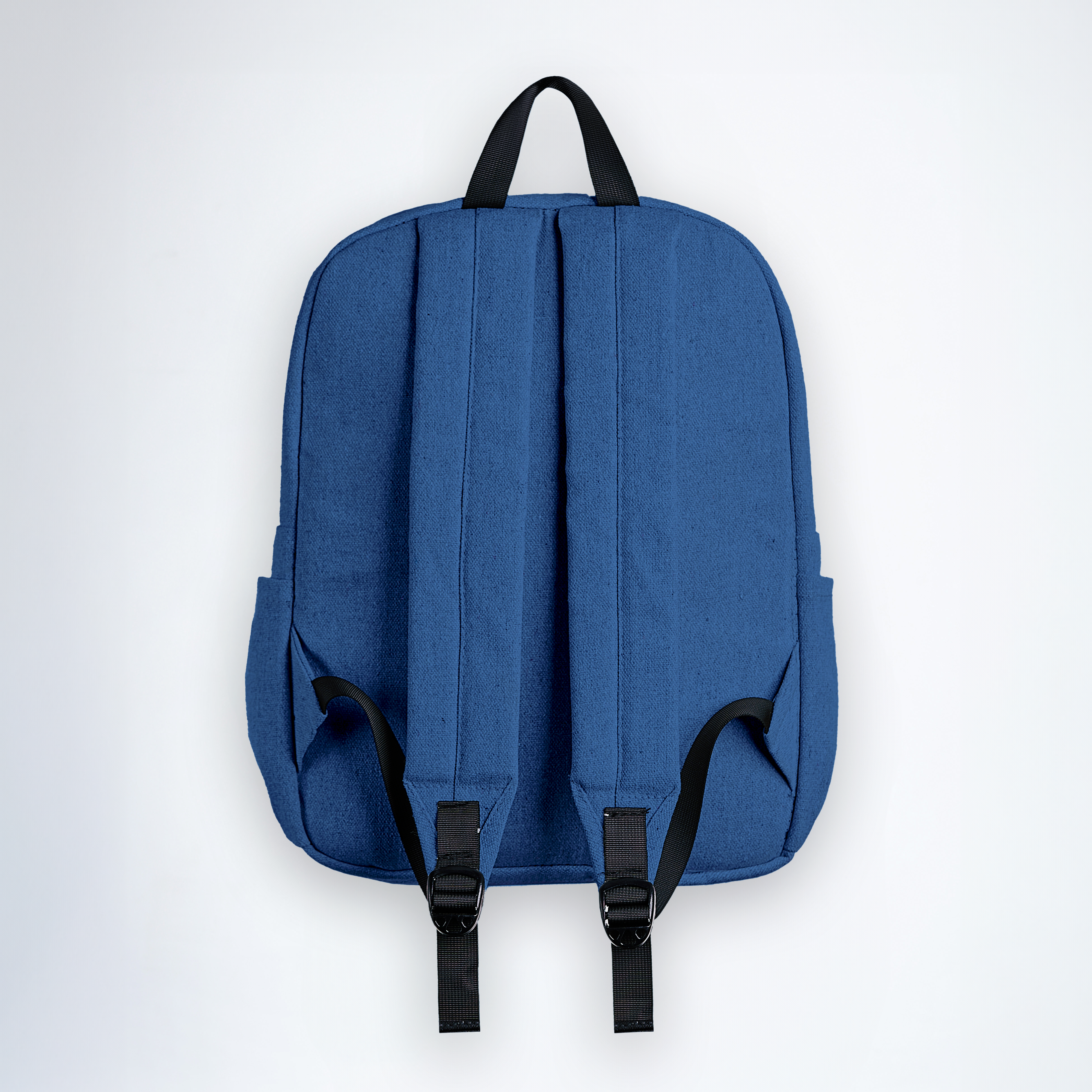 Blue Basic Backpack - theqaafshop