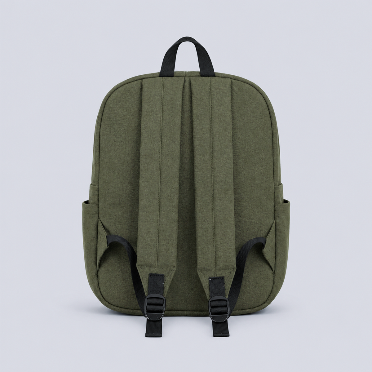 Olive Basic Backpack - theqaafshop