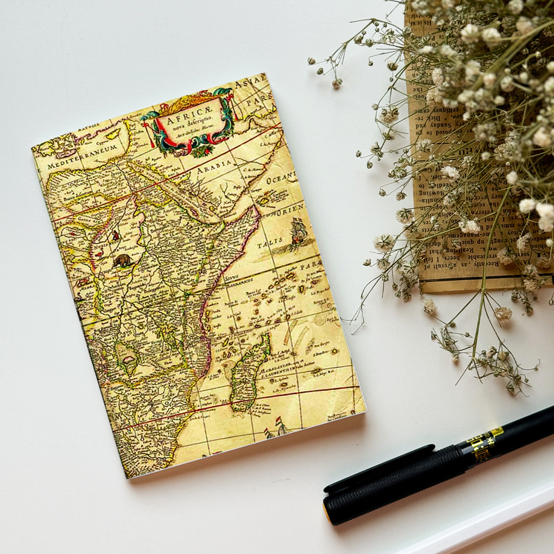 Brown Map - theqaafshop