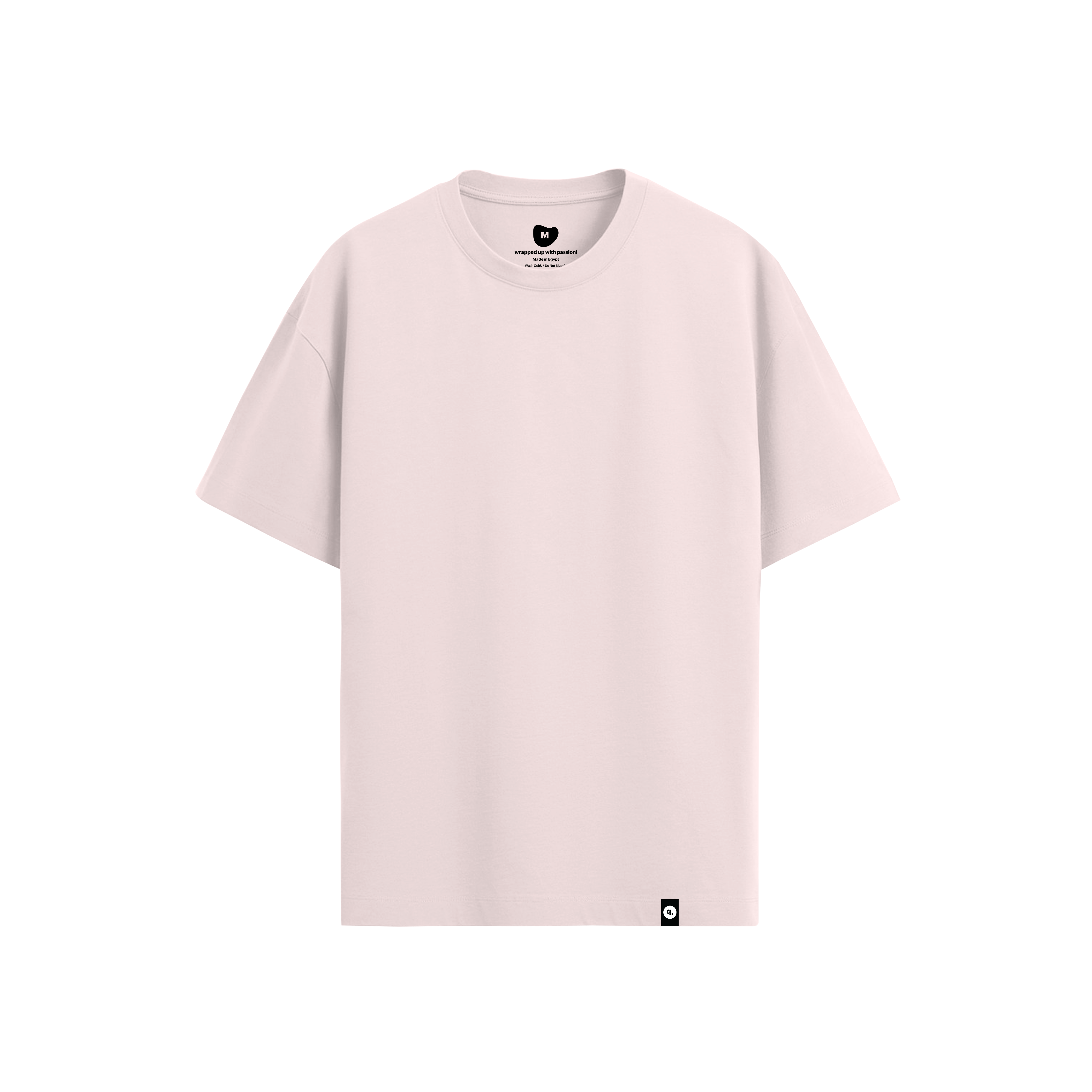 Baby Pink Basic T-shirt - theqaafshop