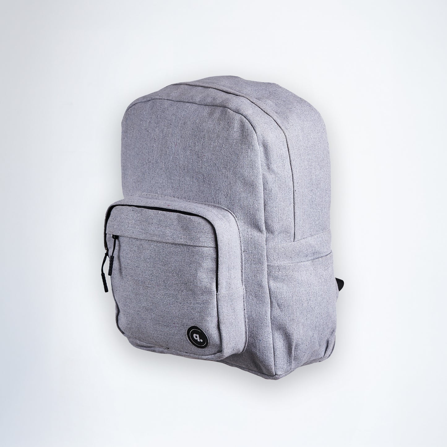 Grey Basic Backpack - theqaafshop