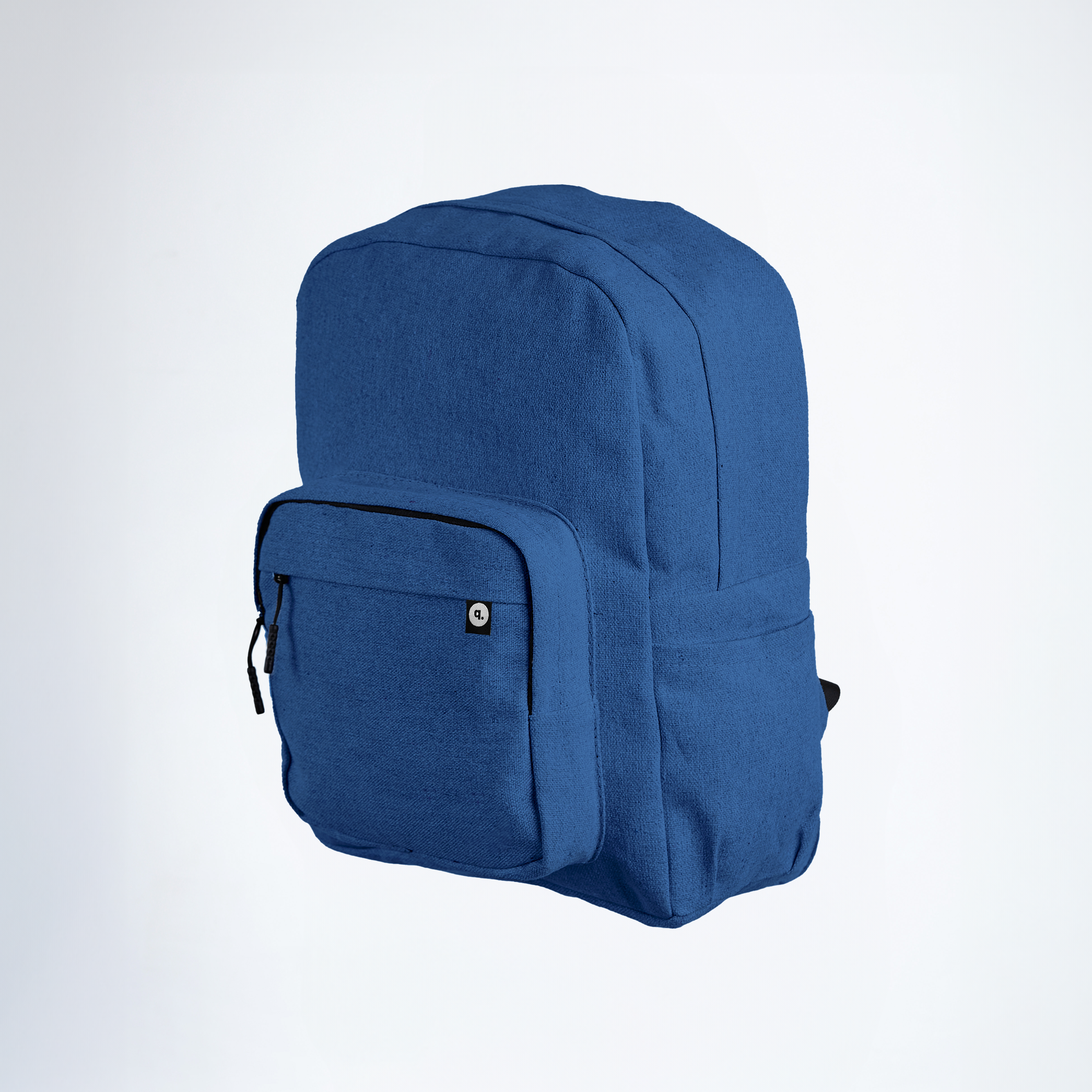 Blue Basic Backpack - theqaafshop
