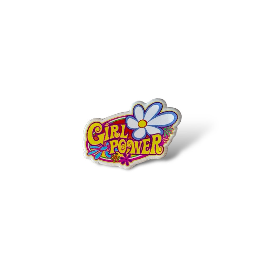 Power Girl Pin