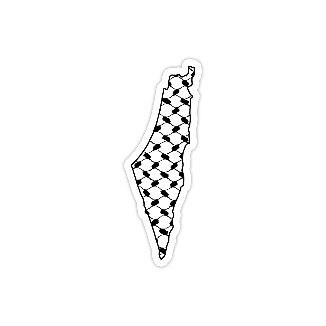 Palestine Map - theqaafshop