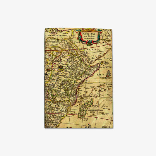 Brown Map - theqaafshop