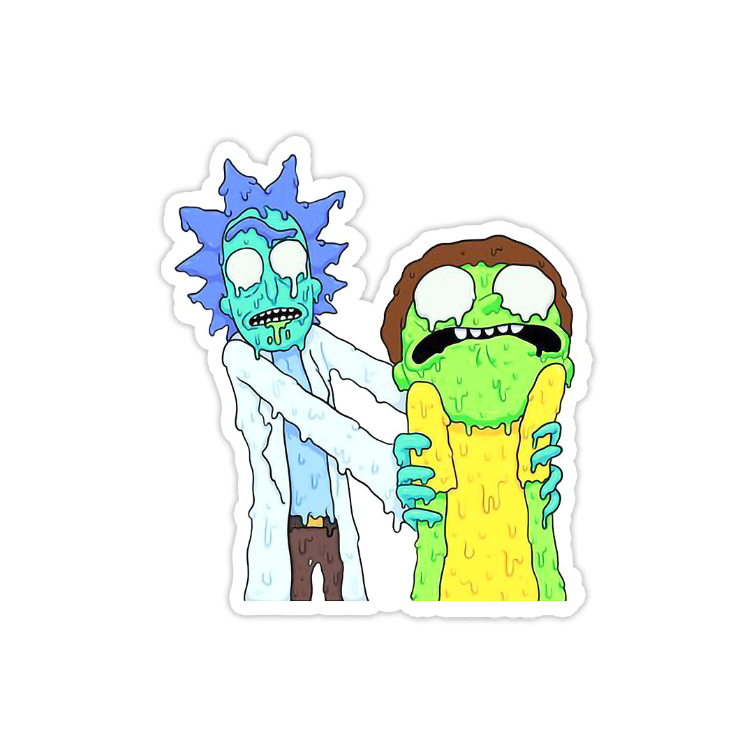 Rick & Morty melting - theqaafshop