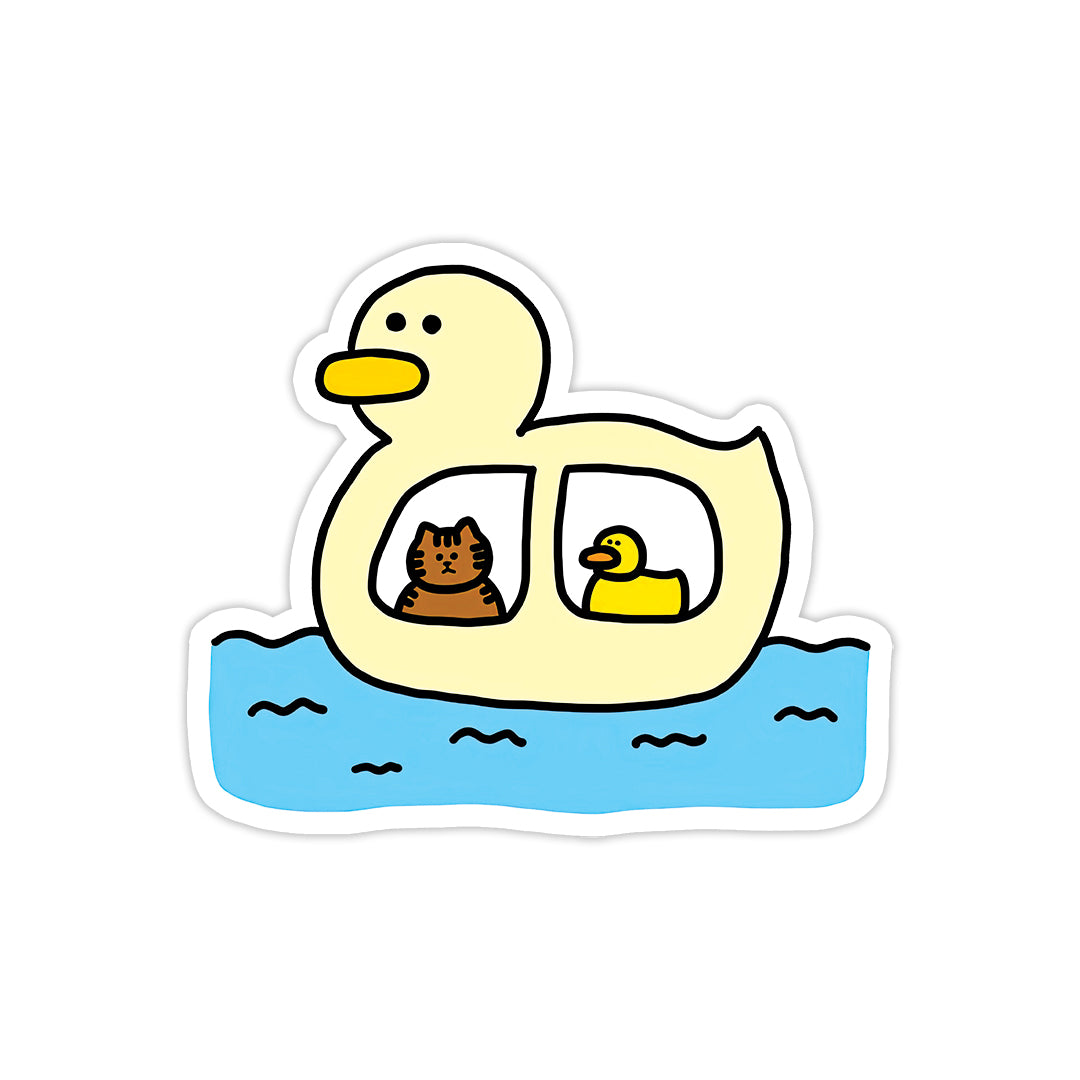 Swimming Duck