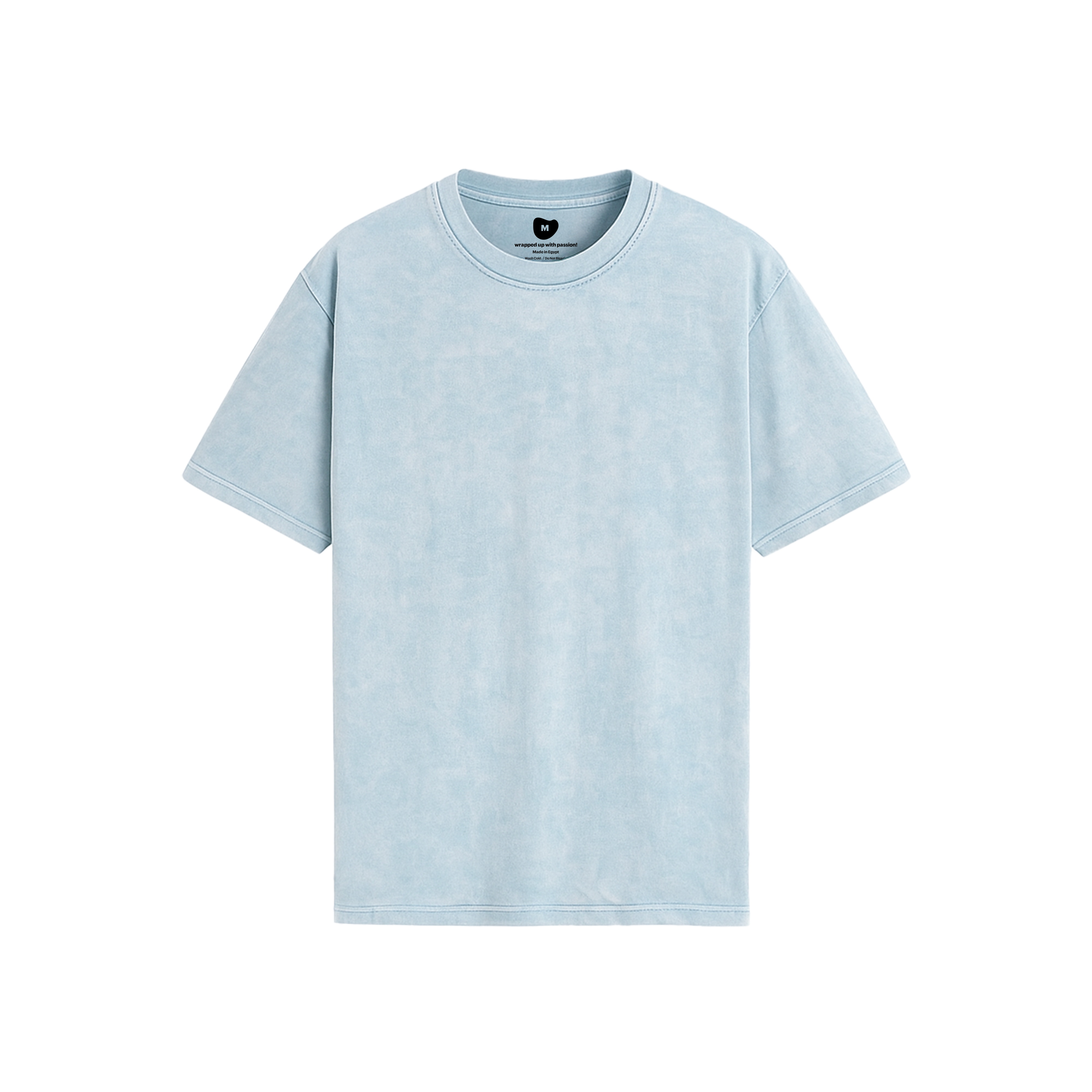 Baby Blue Acid Washed