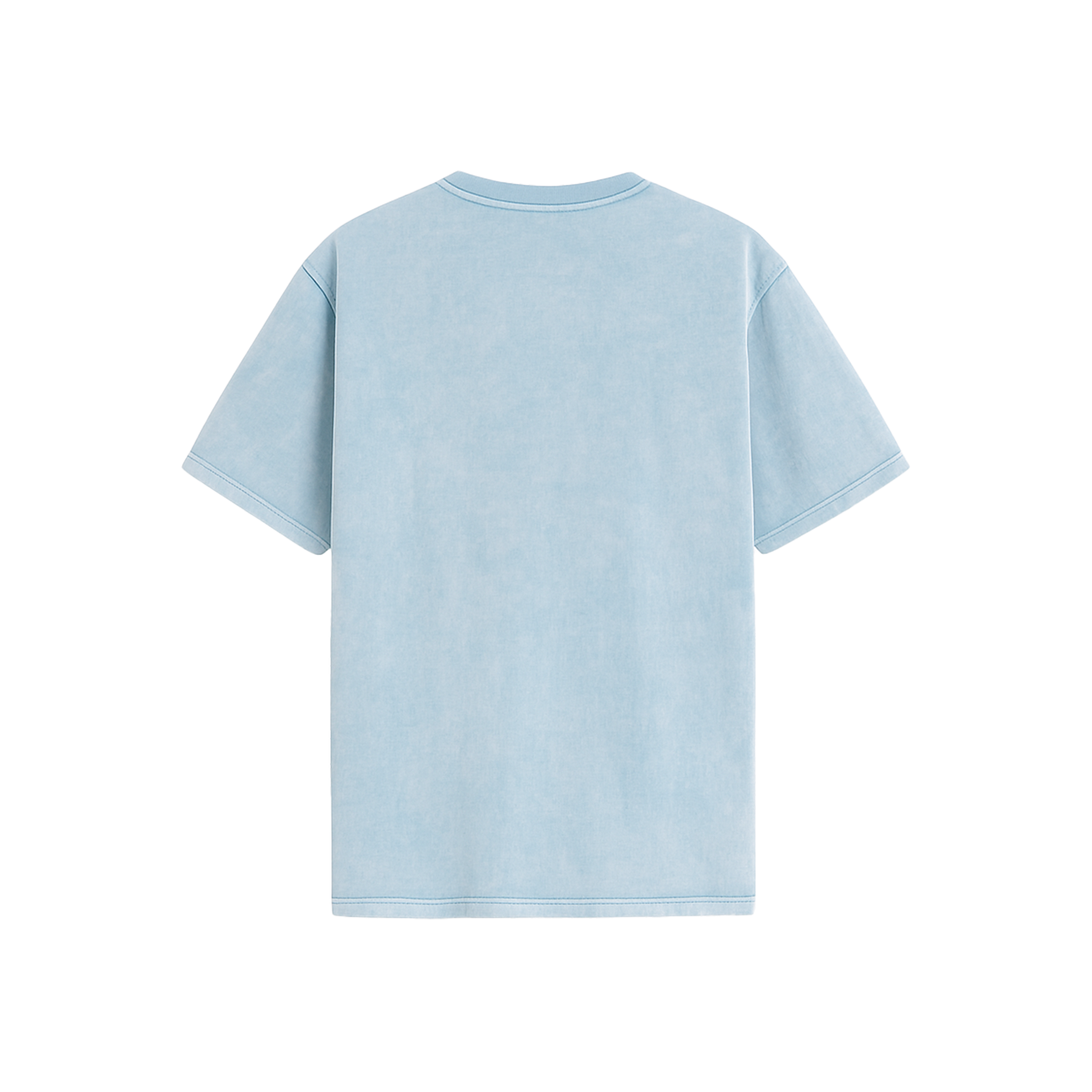 Baby Blue Acid Washed