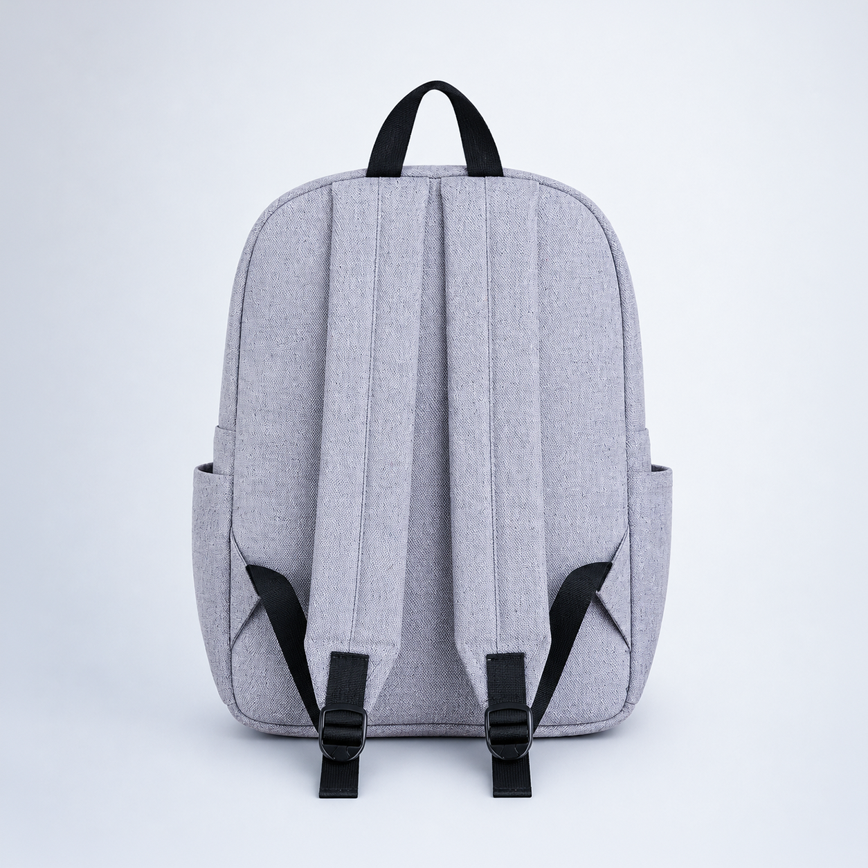 Grey Basic Backpack