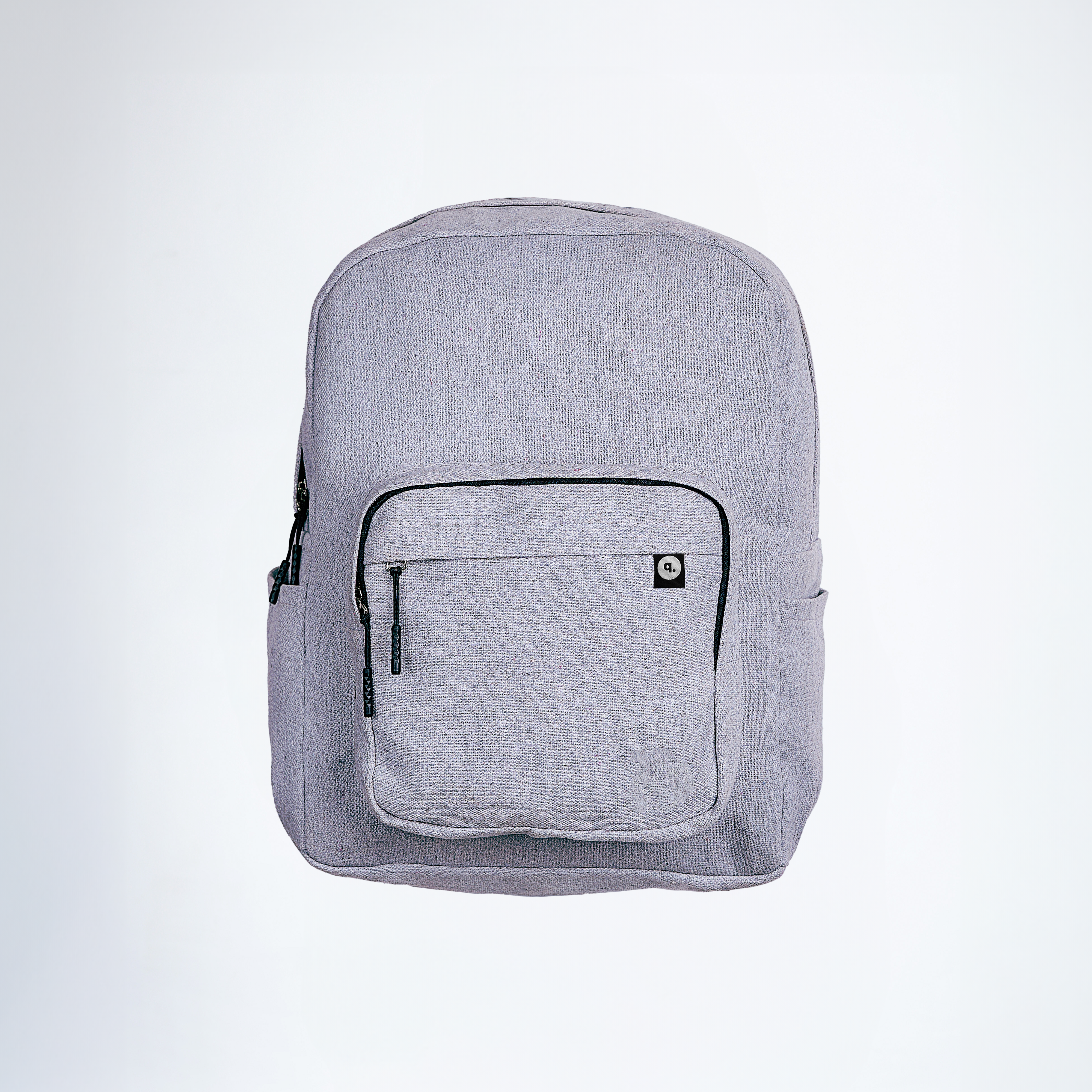 Grey Basic Backpack - theqaafshop