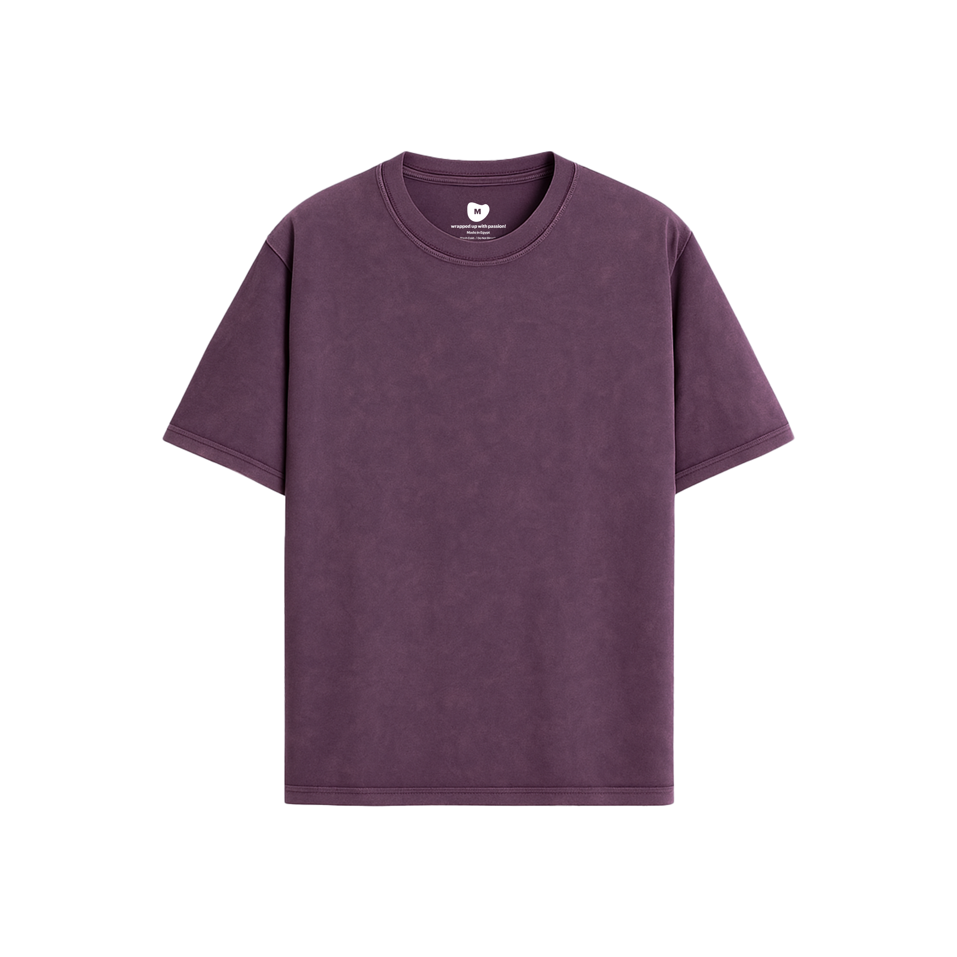 Burgundy Acid Washed