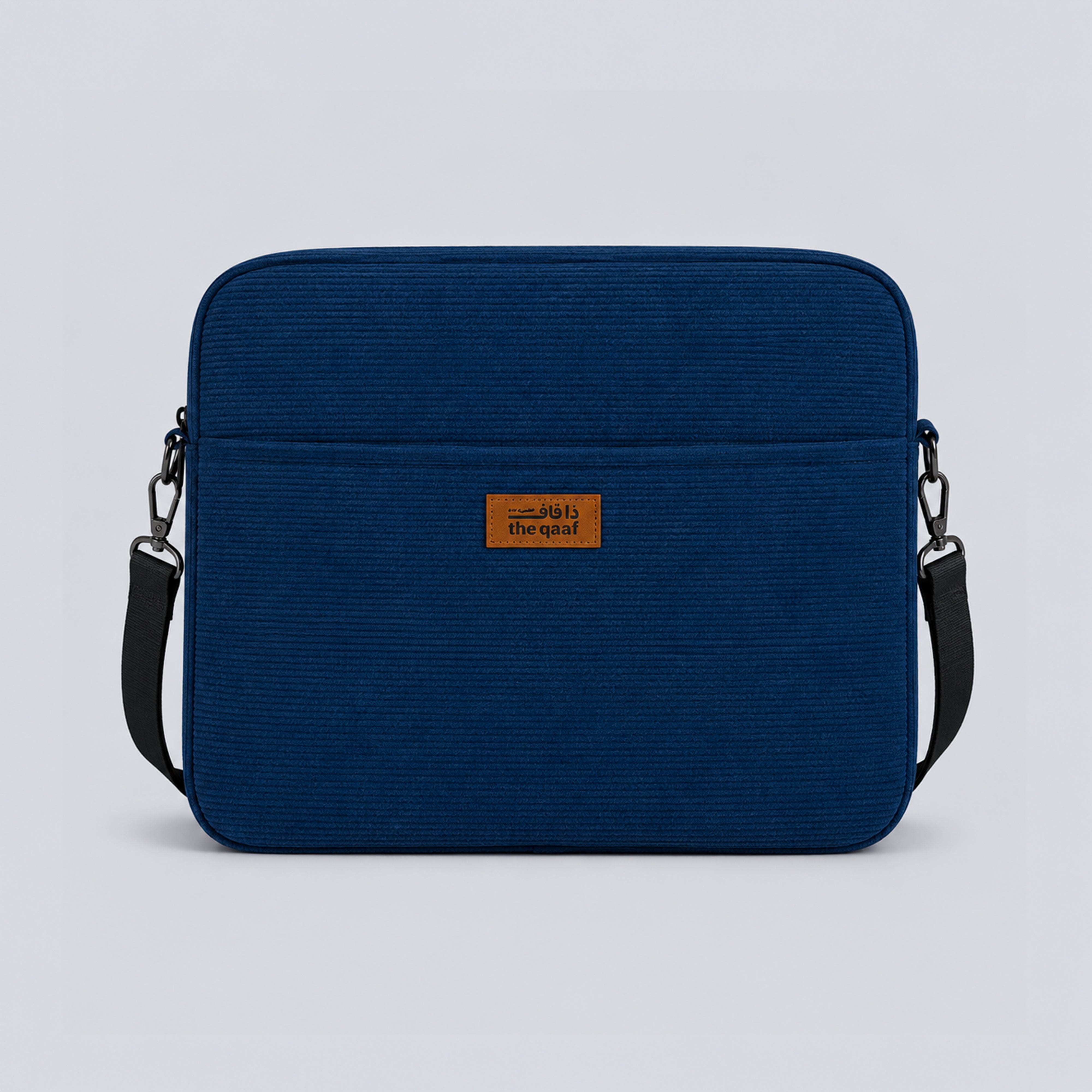 Petrol Corduroy Laptop - theqaafshop