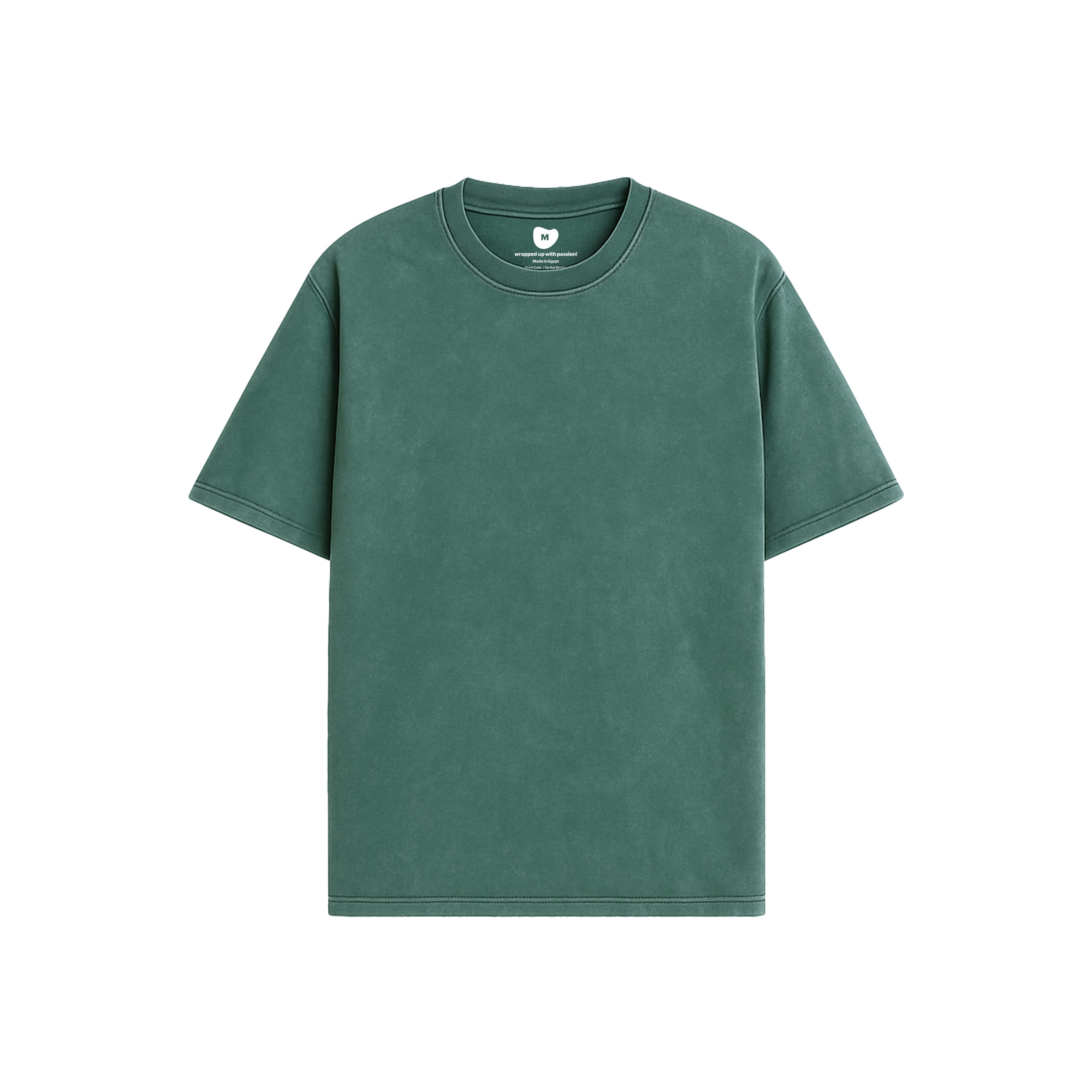 Mint Green Acid Washed