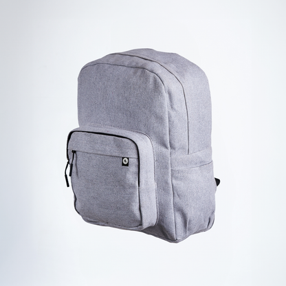 Grey Basic Backpack