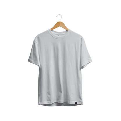 Silver Basic T-shirt - theqaafshop