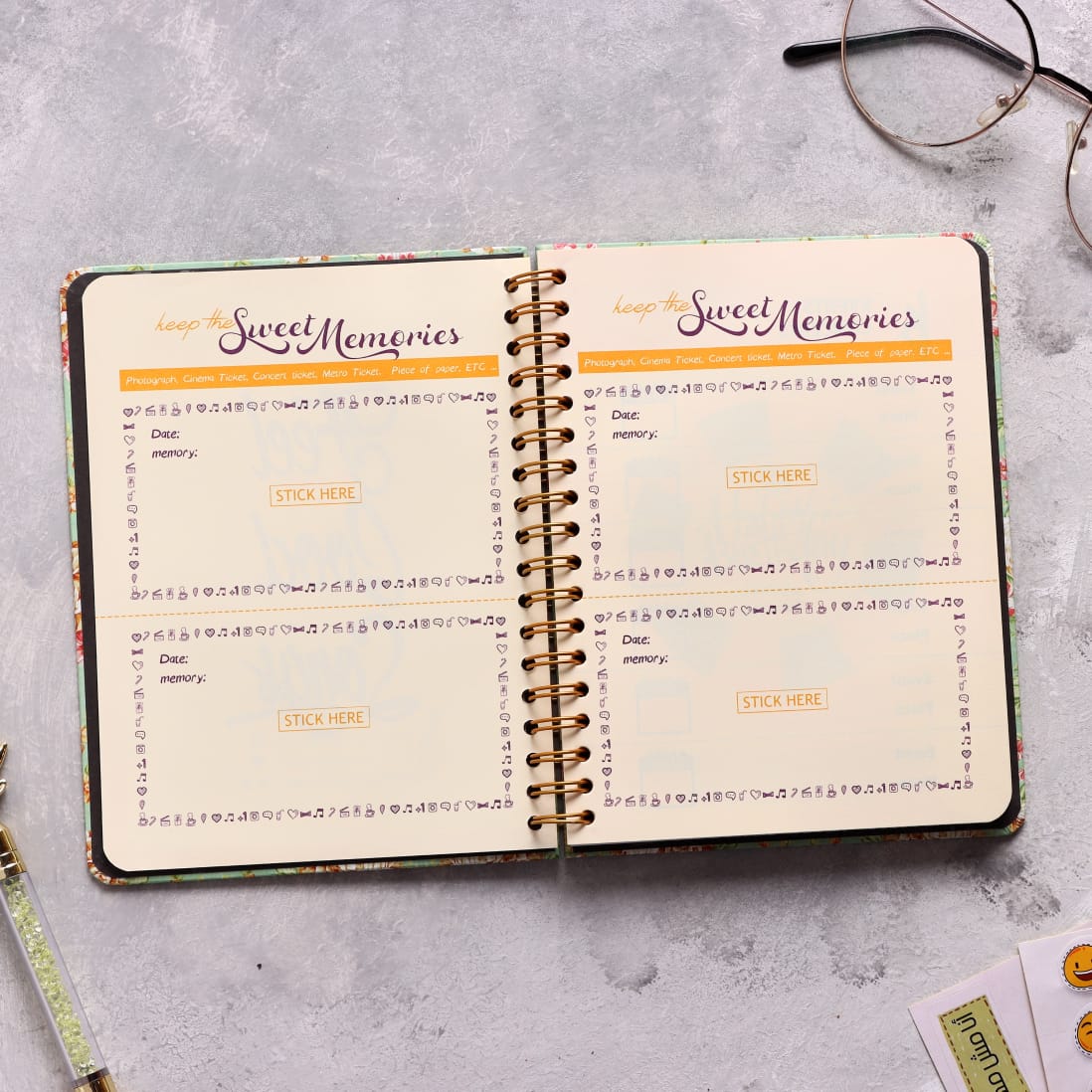 Seamless Asian Notebook - theqaafshop