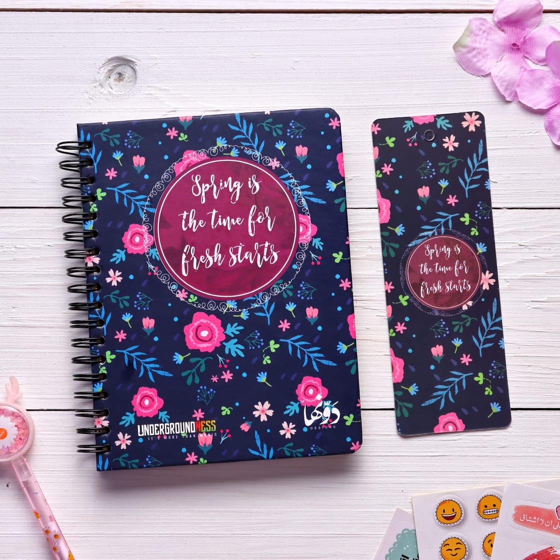 Spring Notebook - theqaafshop