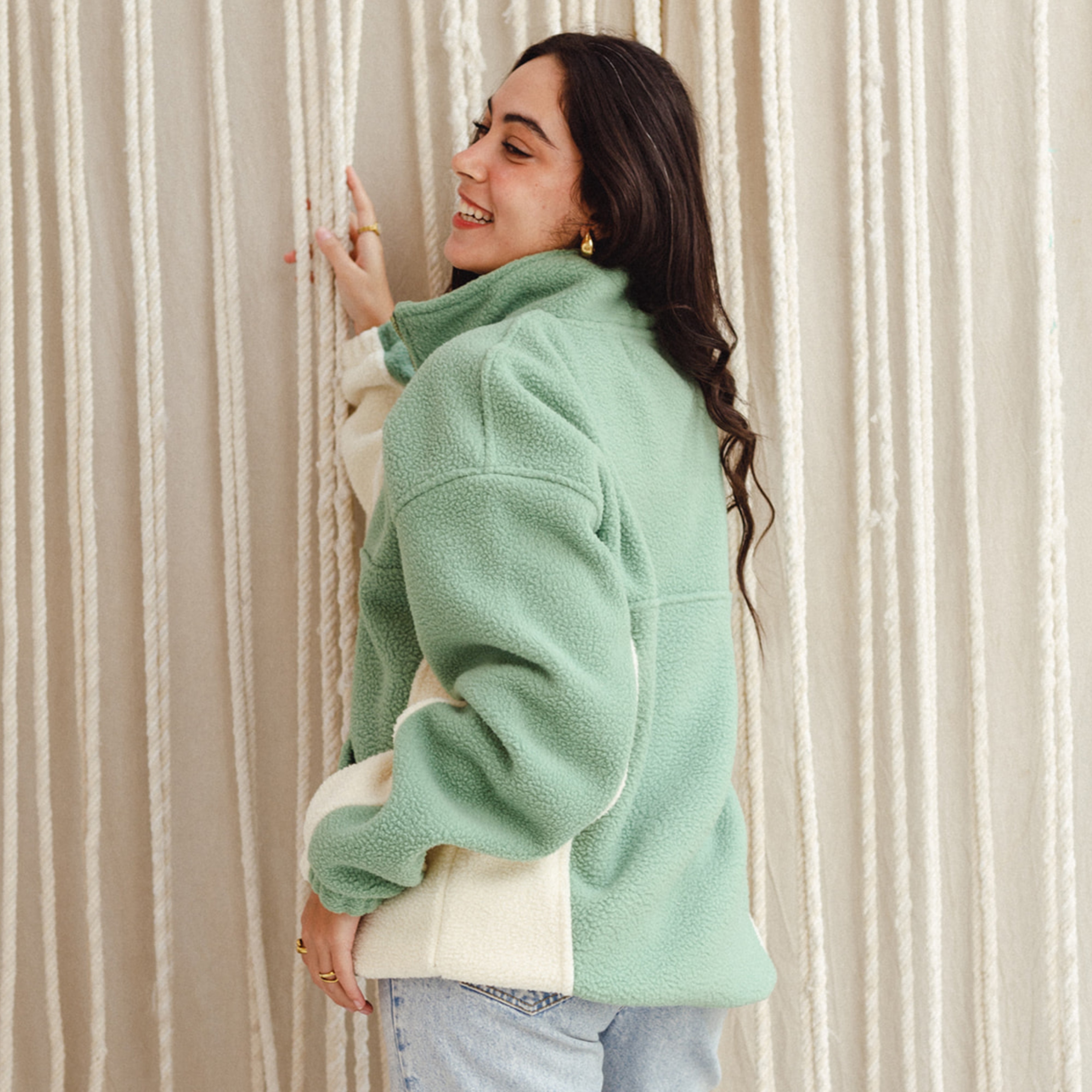 Mint Fur Hoodie